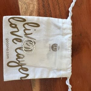 Gorjana silver midi rings